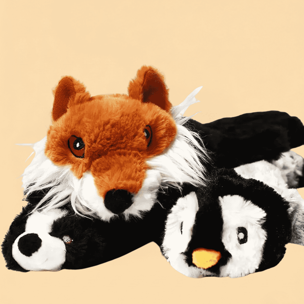 Brinquedo Pet de Pelúcia sem Enchimento com Squeaker 45cm