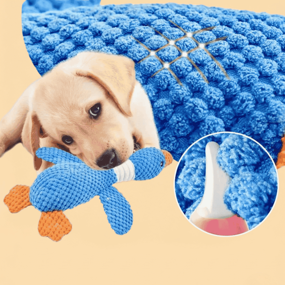 Brinquedo de Pelúcia com Som para Cães e Gatos Mordedores
