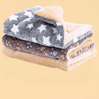 Tapete Pet Cama Soft Lavável Quente Estampado