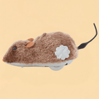 Brinquedo de Pelúcia Rato com Movimento Realista para Pets