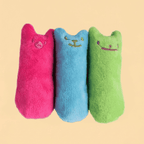 Brinquedo de Pelúcia Interativo com Catnip e Som para Gatos