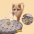 Bola Interativa Inteligente para Gatos com Bolsa Esconde Esconde