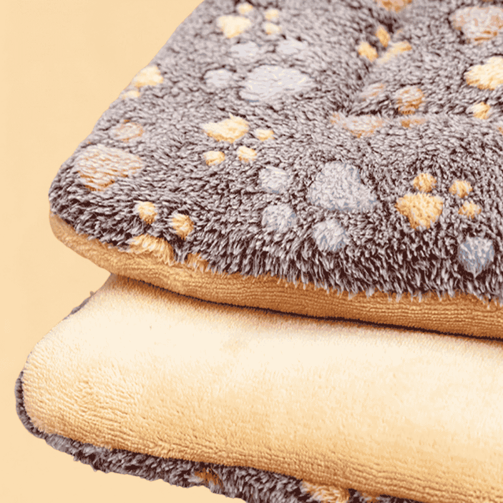 Tapete Pet Cama Soft Lavável Quente Estampado