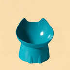 Comedouro Elevado Gatos Anti Tombo Protecao Cervical
