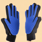 Luva Higiene Animal Silicone Térmica Massageadora Tira Pelos