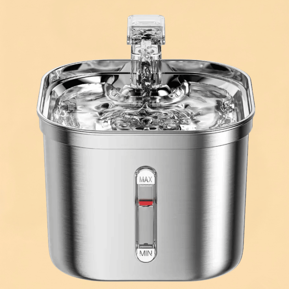 Fonte Agua Automatica Inox Com Filtro Visivel Gatos Caes