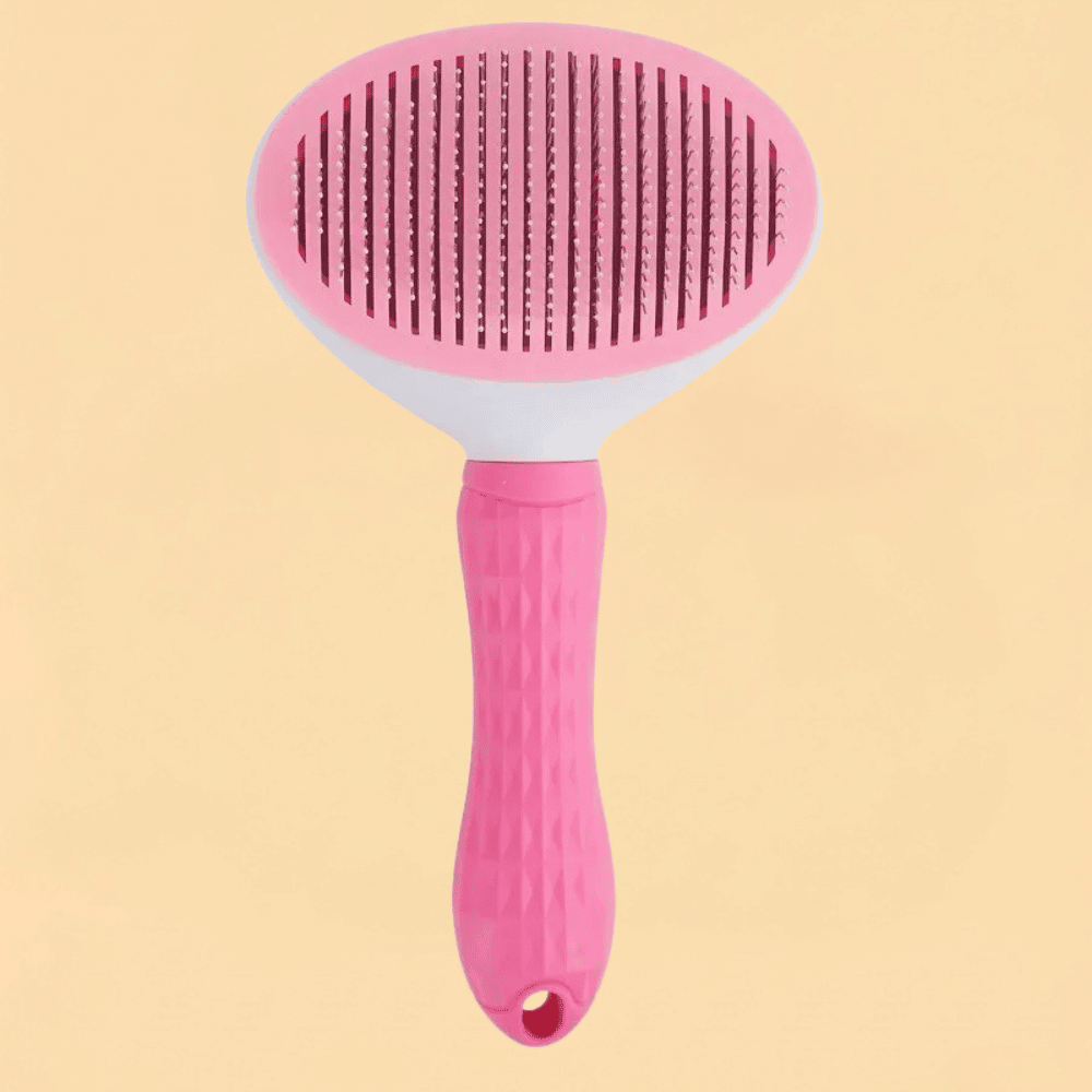 Escova Pet Removedora de Pelos com Autolimpeza