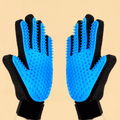 Luva Higiene Animal Silicone Térmica Massageadora Tira Pelos