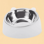 Tigela Pet de Inox Inclinada Ergonômica para Cães e Gatos
