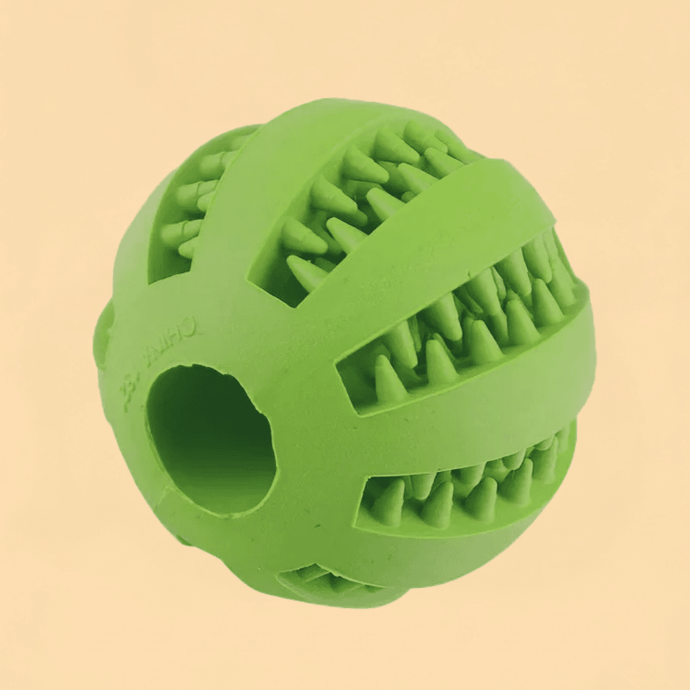 Bola Pet Interativa Porta Petiscos e Mordedor Resistente