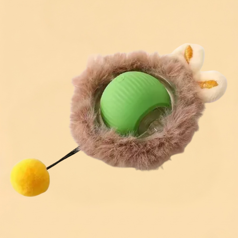 Brinquedo Pet Bola Automatica Interativa Resistente Mordidas