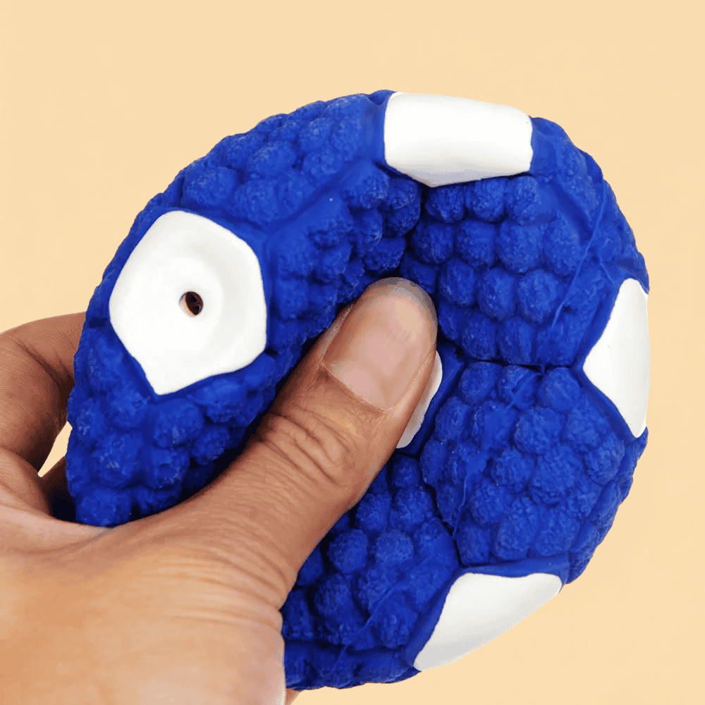 Brinquedo Pet Bola Com Som Limpa Dentes Caes Filhotes