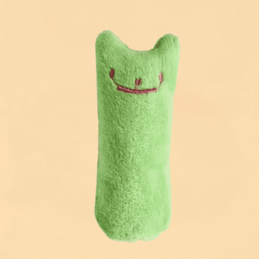 Brinquedo de Pelúcia Interativo com Catnip e Som para Gatos