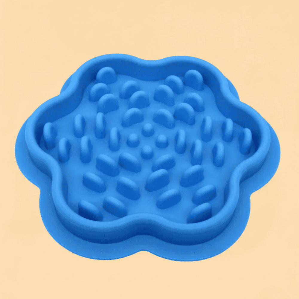 Tapete de Lamber de Silicone para Cães e Gatos Slow Food