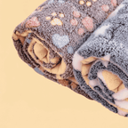 Tapete Pet Cama Soft Lavável Quente Estampado