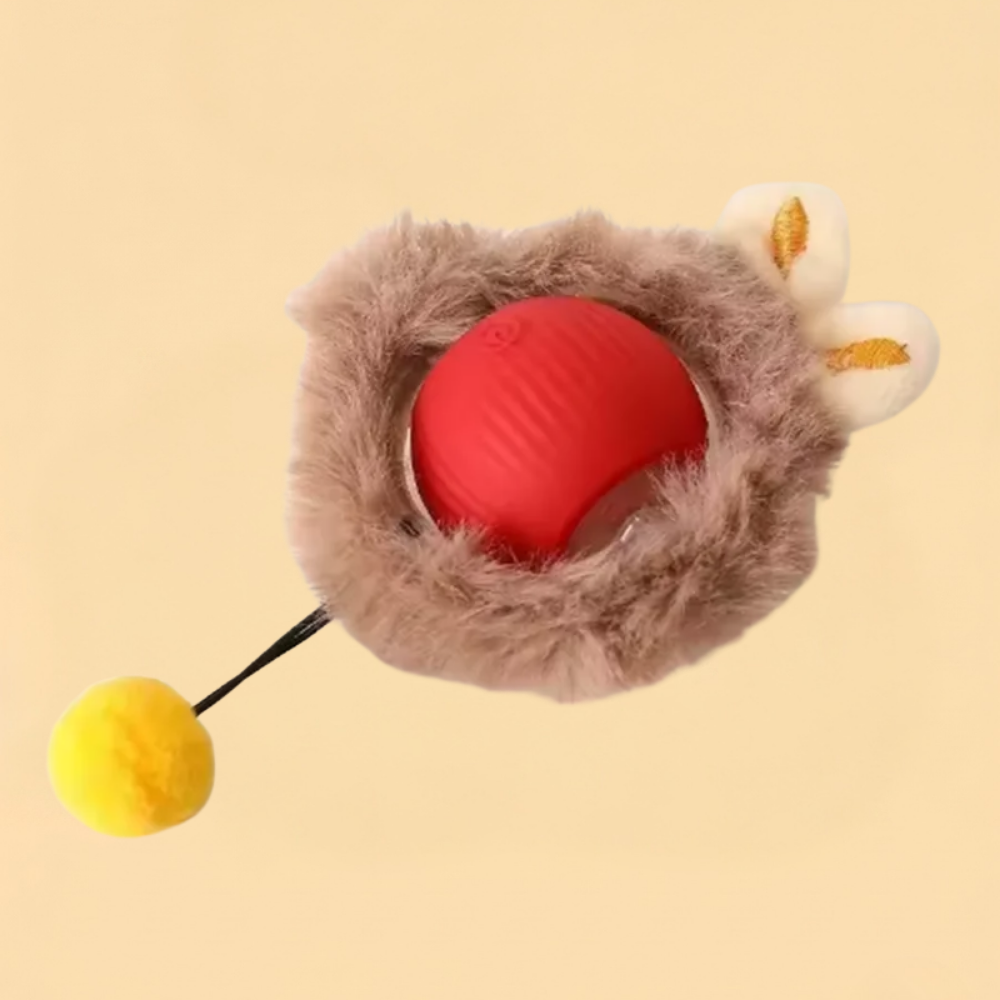 Brinquedo Pet Bola Automatica Interativa Resistente Mordidas
