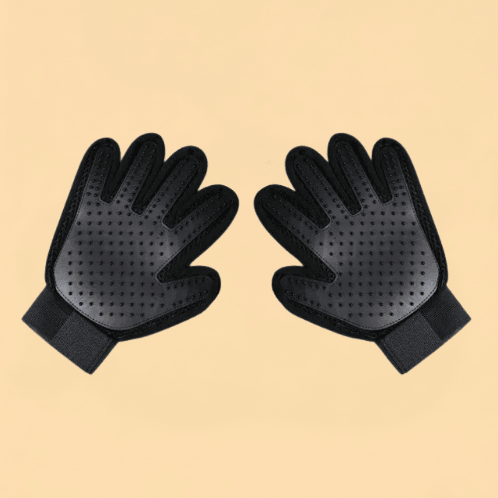 Luva Higiene Animal Silicone Térmica Massageadora Tira Pelos