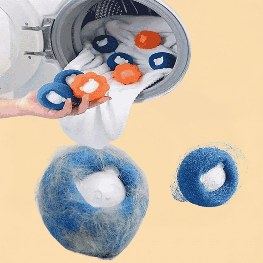 Bola Removedora de Pelos para Máquina de Lavar e Secar