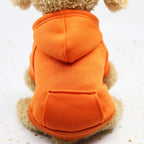 Solid Dog Hoodies Pet Clothes for Small Dogs Puppy Coat Jackets Sweatshirt for Chihuahua Doggie Cat Costume Cotton Pet Outfits